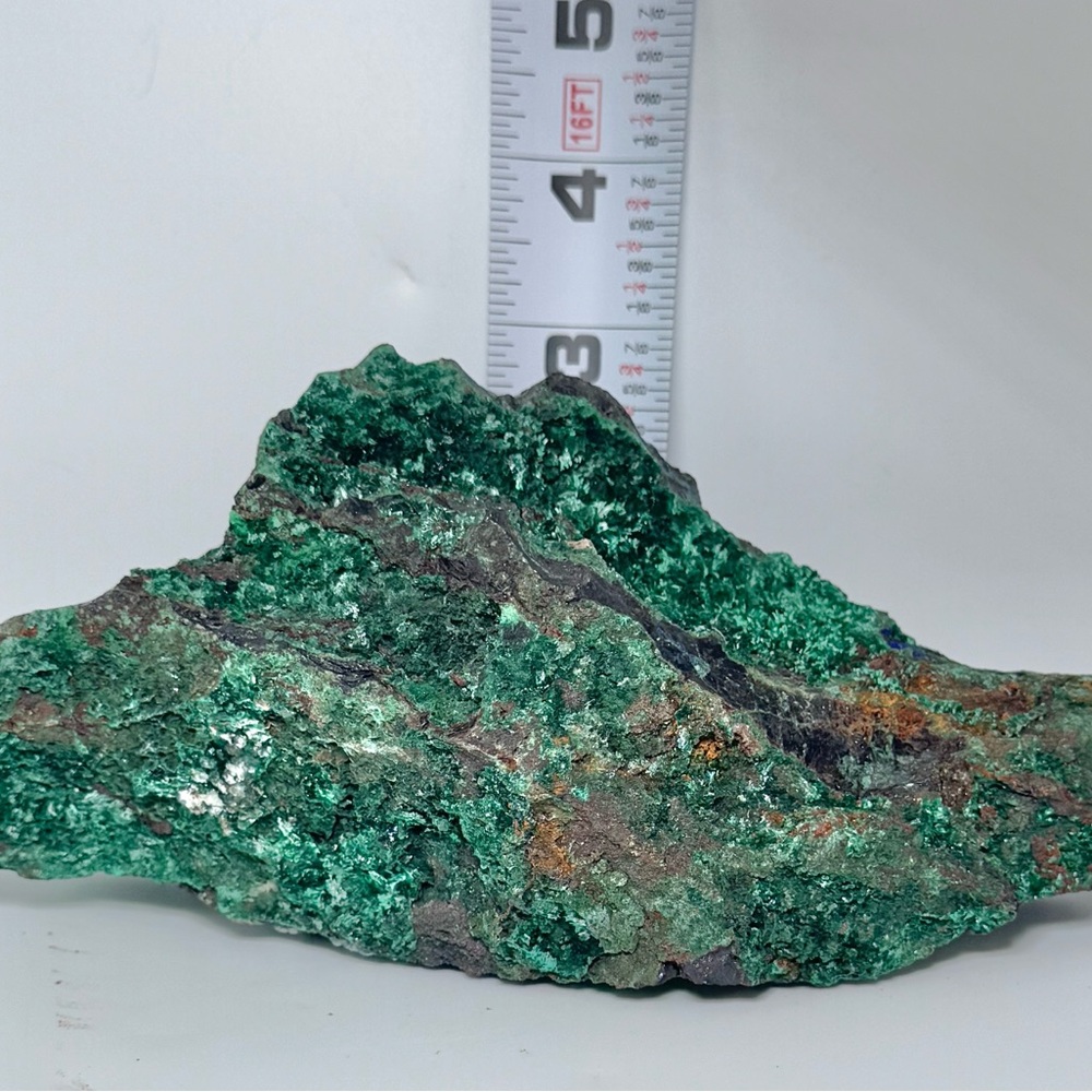 Large Raw Malachite and Azurite Specimen - Picture 7 of 8
